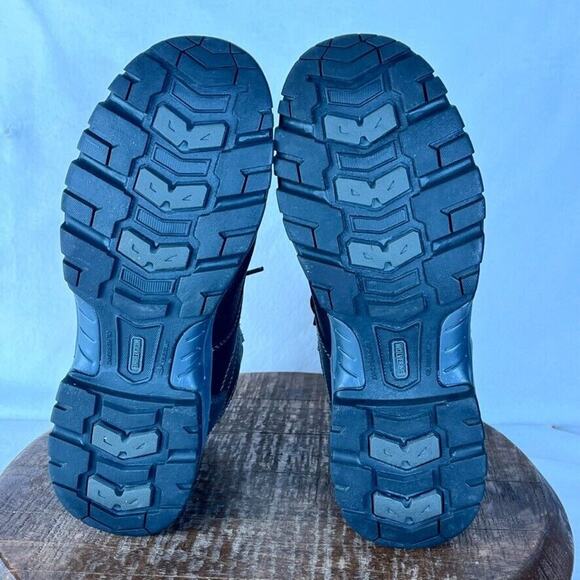 Wolverine Boots Womens 7.5M Piper Black Leather Work Safety Steel Toe Lace Up - Picture 12 of 14